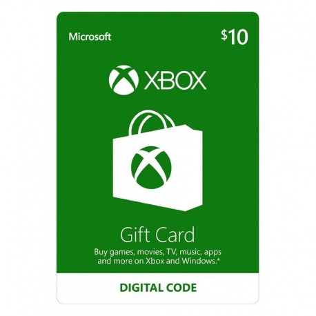 XBOX 10 USD PREPAGO