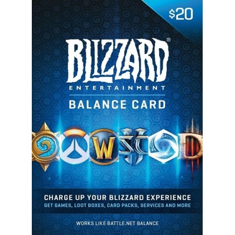 $20 Battle.Net Gift Card