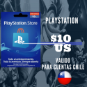PSN CARD 10 USD - CHILE