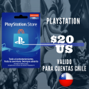 PSN CARD 20 USD - CHILE