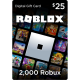 $25 Roblox Card - Robux
